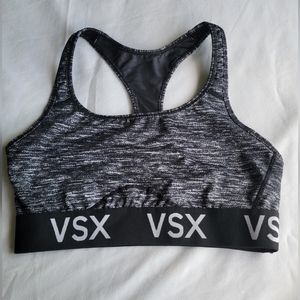 VSX Victoria's Secret Sport Heather Gray Racerback Sports Bra